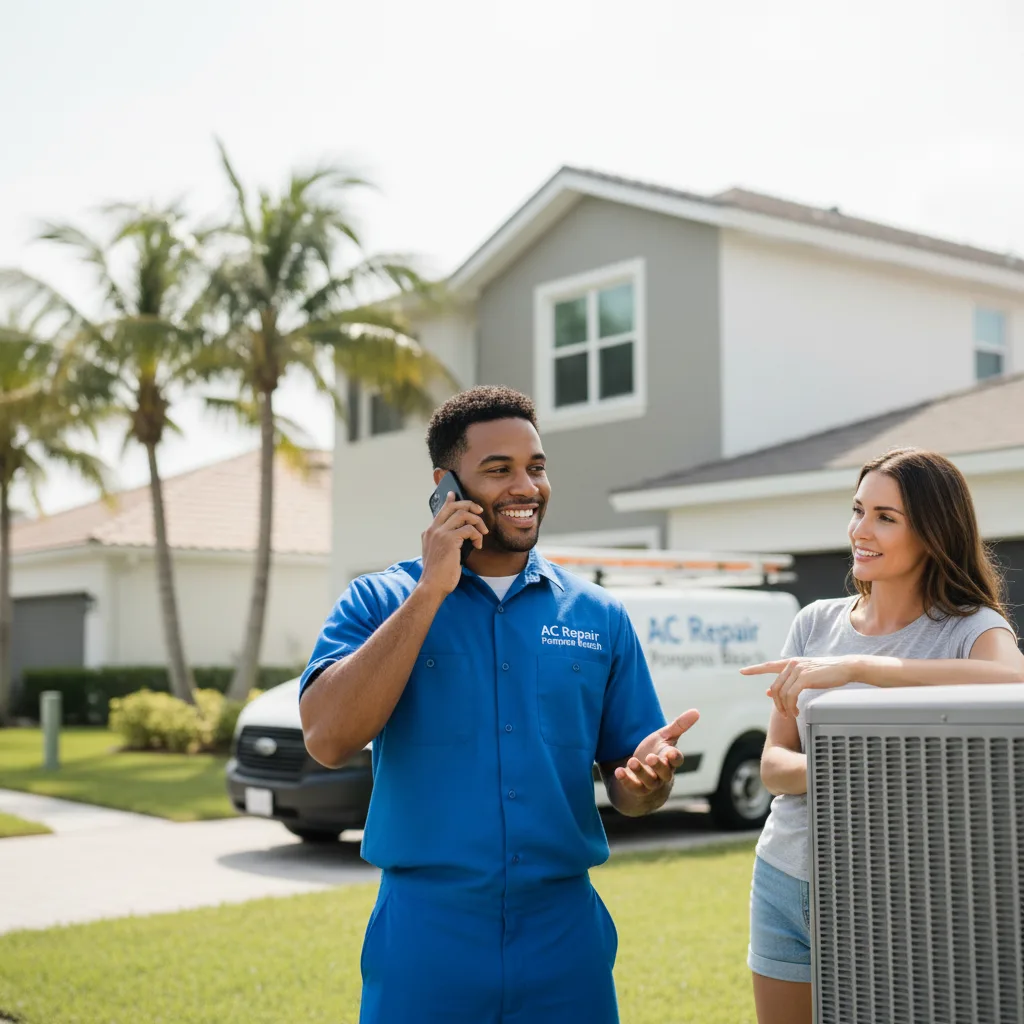 AC Repair Pompano Beach customer support in Letart